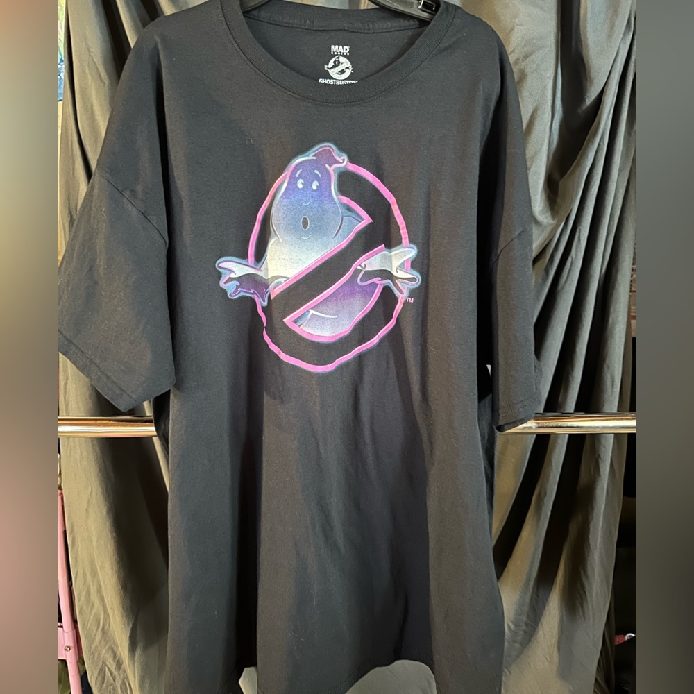 Men’s Ghostbuster short sleeve shirt. New. XXL